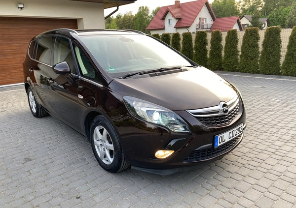 Opel Zafira cena 37900 przebieg: 203000, rok produkcji 2012 z Kielce małe 781